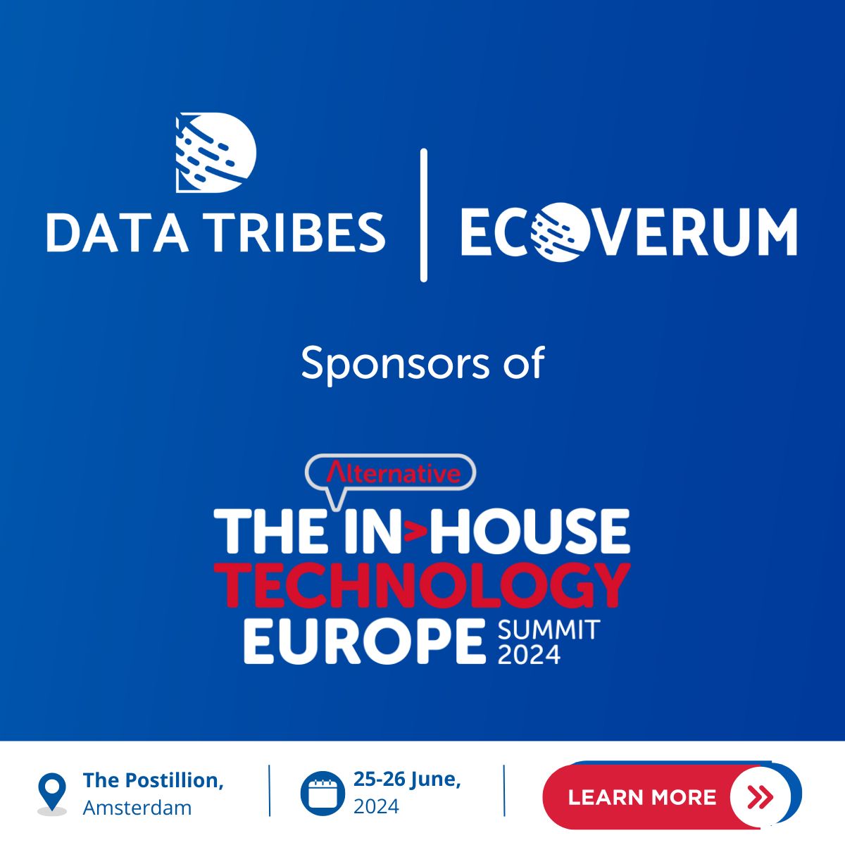 🚀 Exciting news! EcoVerum is a proud sponsor of the Alternative InHouse Technology Europe 2024 Summit happening this June. Join us in Amsterdam to explore groundbreaking LegalTech & Sustainability innovations for corporates! alternativeevents.co.uk/in-house-europ…🌐 #legaltech #esg