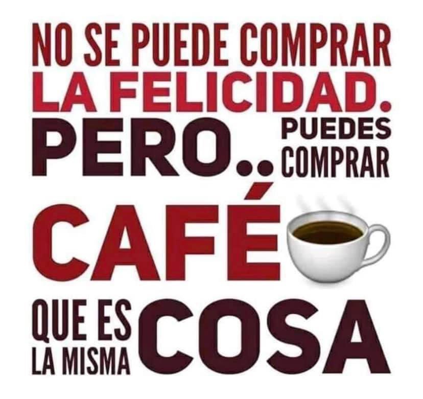 ¡Buenos días! ☀️☀️☀️ ¿Cafecito? ☕️☕️☕️