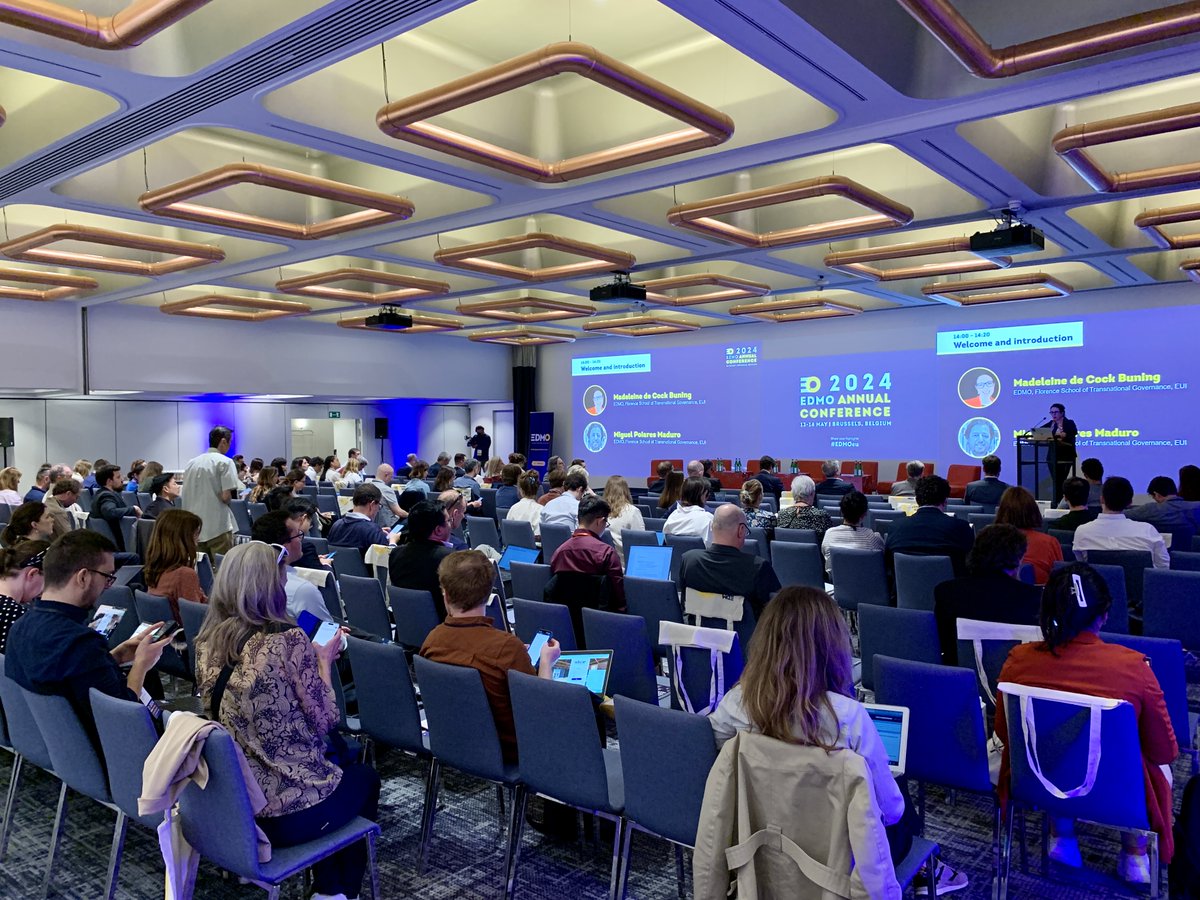 Welcome to the 2024 EDMO Annual Conference! 🎉 Madeleine de Cock Buning & @MaduroPoiares just kicked off two days of bringing together #factcheckers, #MIL practitioners, #journalists, policymakers, and all who stand united against #disinformation: loom.ly/V5SwCXw