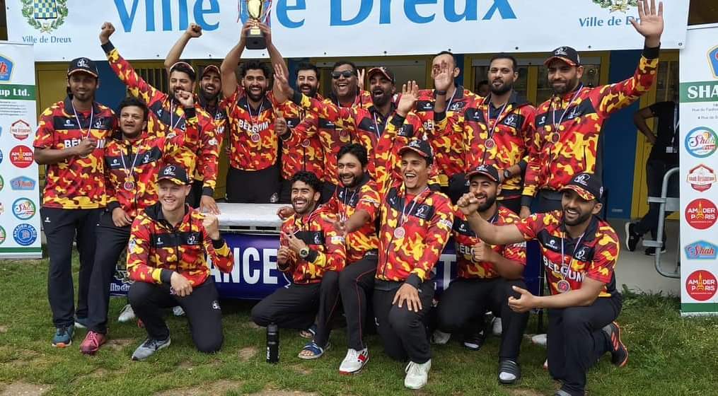 #Belgium 🇧🇪 beat #France 🇫🇷 in the final to win #MdinaCup 2024 (9-12 May, Dreux) 🏏 #Malta 🇲🇹 finished 3rd with 4 losses in 4 matches Player of the Tournament - #KhalidAhmadi (BEL, 4 Matches, 8 Wickets) #BelgiumCricket #EuropeanCricket #T20I #T20 #Cricket #CricketTwitter