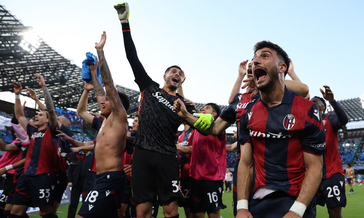 Atalanta's win over Roma guaranteed Bologna's spot in Europe's top club competition for the first time in 60 years. If they beat Juventus on Wednesday, they will lift their own first major trophy in 61 years. A piece on two teams smashing Italian football's established order
