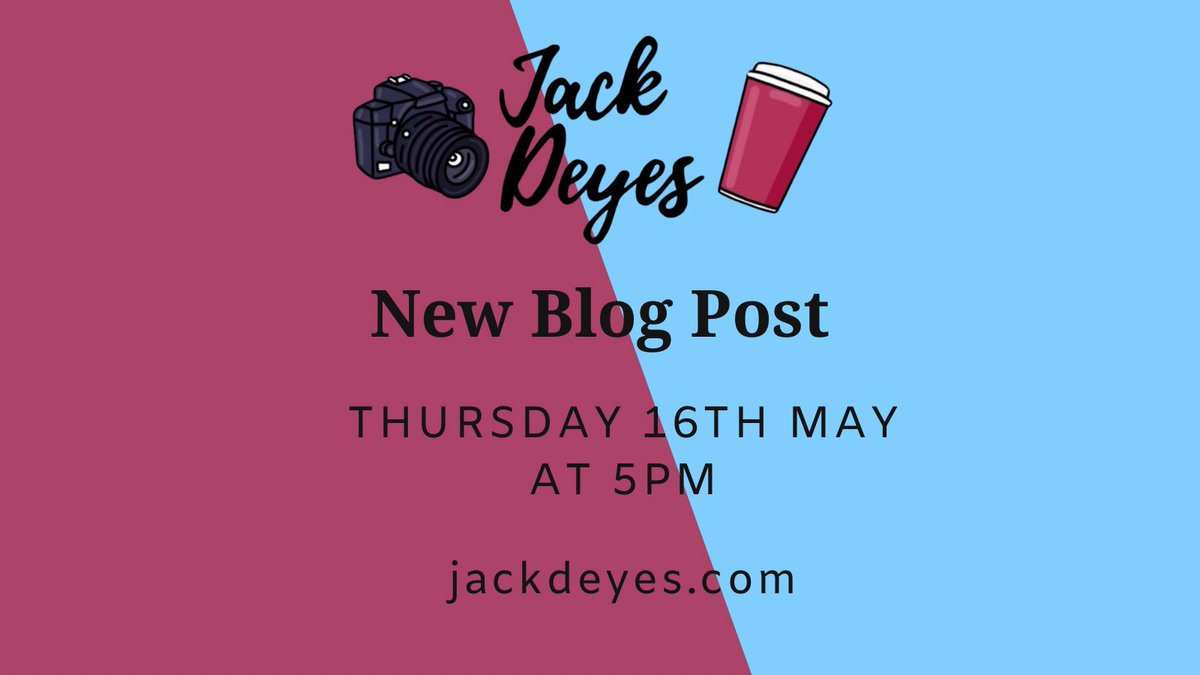 New blog post this Thursday at 5pm
jackdeyes.com

#comingsoon #jackdeyes #southampton #southamptonblogger #ukblogger #blogpost #instablog #personalblog #lifestyleblog #bloglife #instablogger