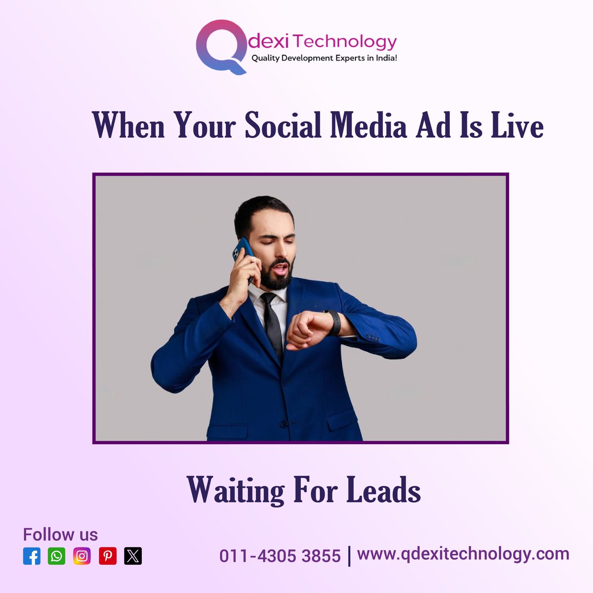 Expert developers in India ensure quality, timely delivery, and lead generation for live social media ads. Qdexi Technology: Quality Solutions, Innovative Approach.

#QualityDevelopment #IndiaExperts #SocialMediaAds #LeadGeneration #TimelyDelivery