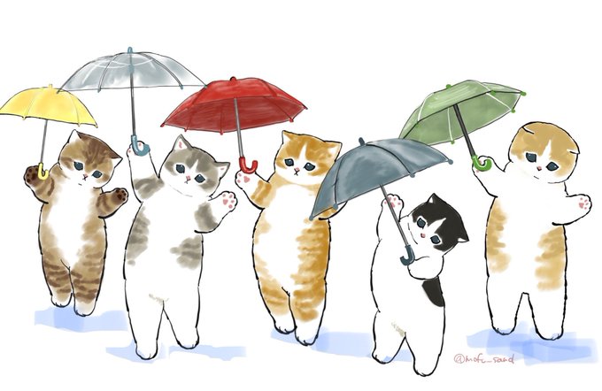 「holding umbrella standing」 illustration images(Latest)