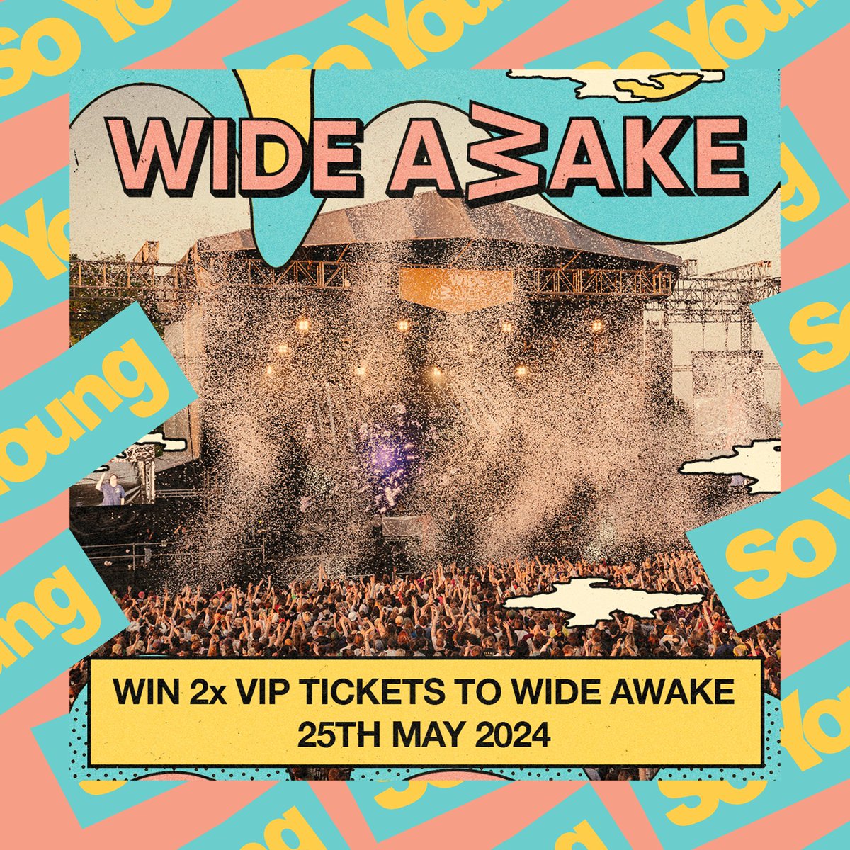 We've got x2 VIP @wideawakeldn tickets to give away! Competition closes on Monday 20th May with the winner notified that day. Enter here: soyoungmagazine.com/journal/wide-a…