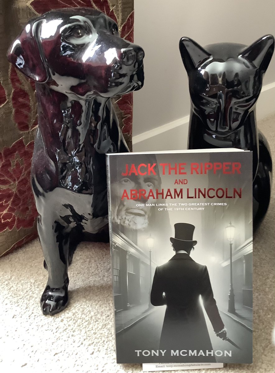 📮📮BOOK POST📮📮 Who isn’t fascinated by Jack the Ripper? This book is about a man who links this and the killing of Abraham Lincoln. Thanks to @tonymcmahon_TV for my copy of #JackTheRipperAndAbrahamLincoln ahead of the @RandomTTours starting 28 May @matadorbooks