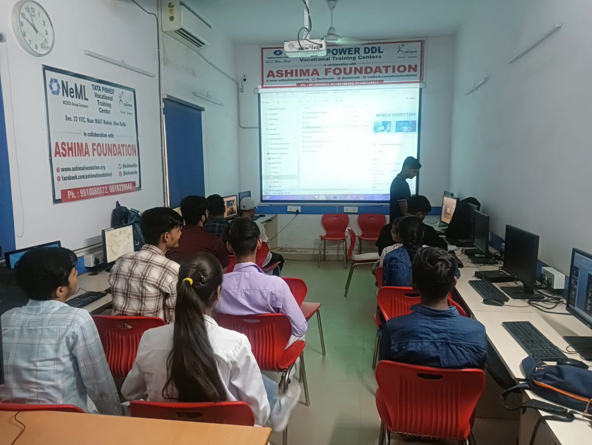 Ashima foundation Vocational Training Center
Sec22 Rohini
Batch 8: NSDC Domestic IT Helpdesk Attendant (April 2024 - September 2024)
Class 1: 09AM to 11AM
Date: 13 May , 2024
Topic: Students Presenting their presentation
@tatapower_ddl

@ashimafdn

@tatapower_ddl