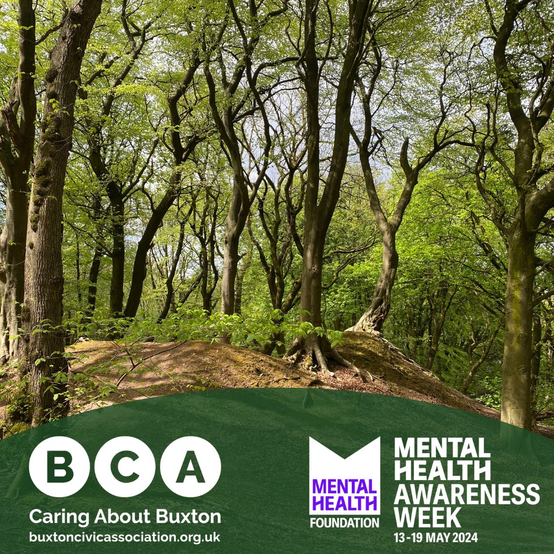 It's Mental Health Awareness Week. This year’s theme is movement: moving more for our mental health. Our #woodlands in #Buxton are the perfect places for relaxing strolls and spending time in nature🌳Find out more: mentalhealth.org.uk/mhaw #BCA #MomentsForMovement #Buxton