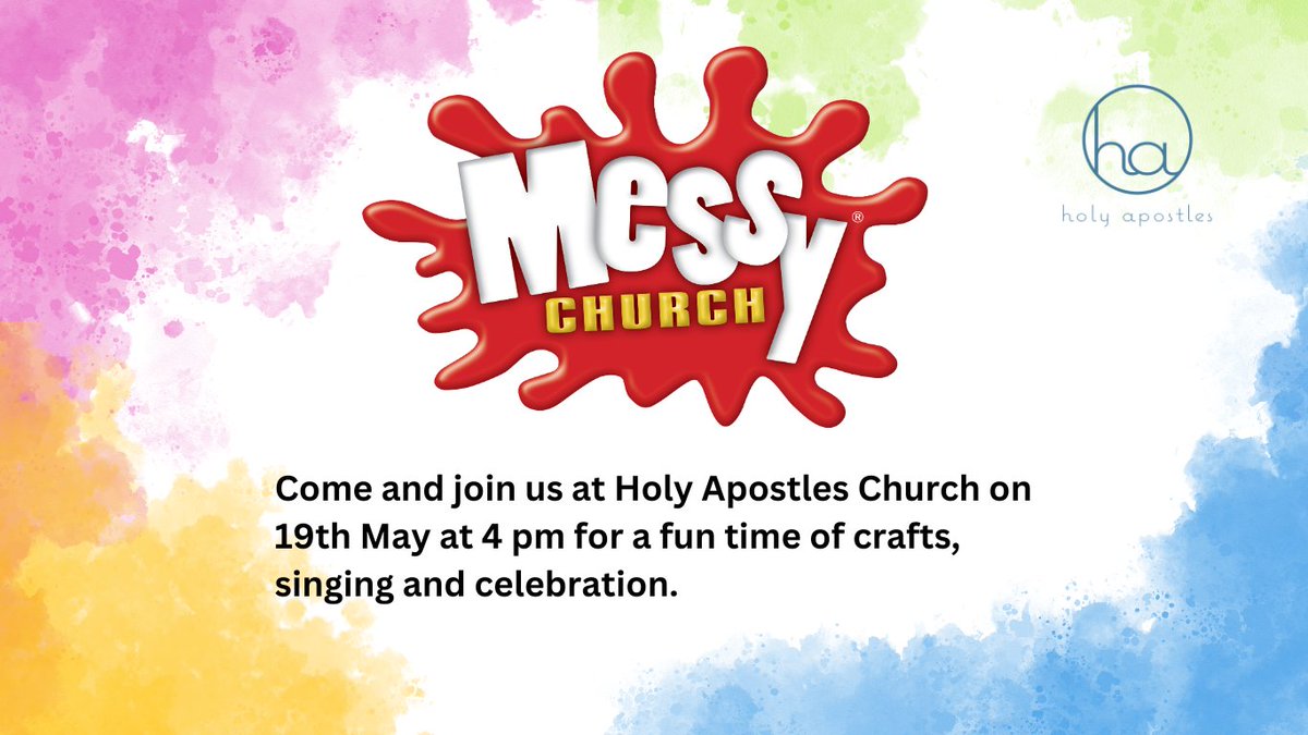 We hope you can join us. Click to sign up
holyapostles.churchsuite.com/events/wkv9qukn