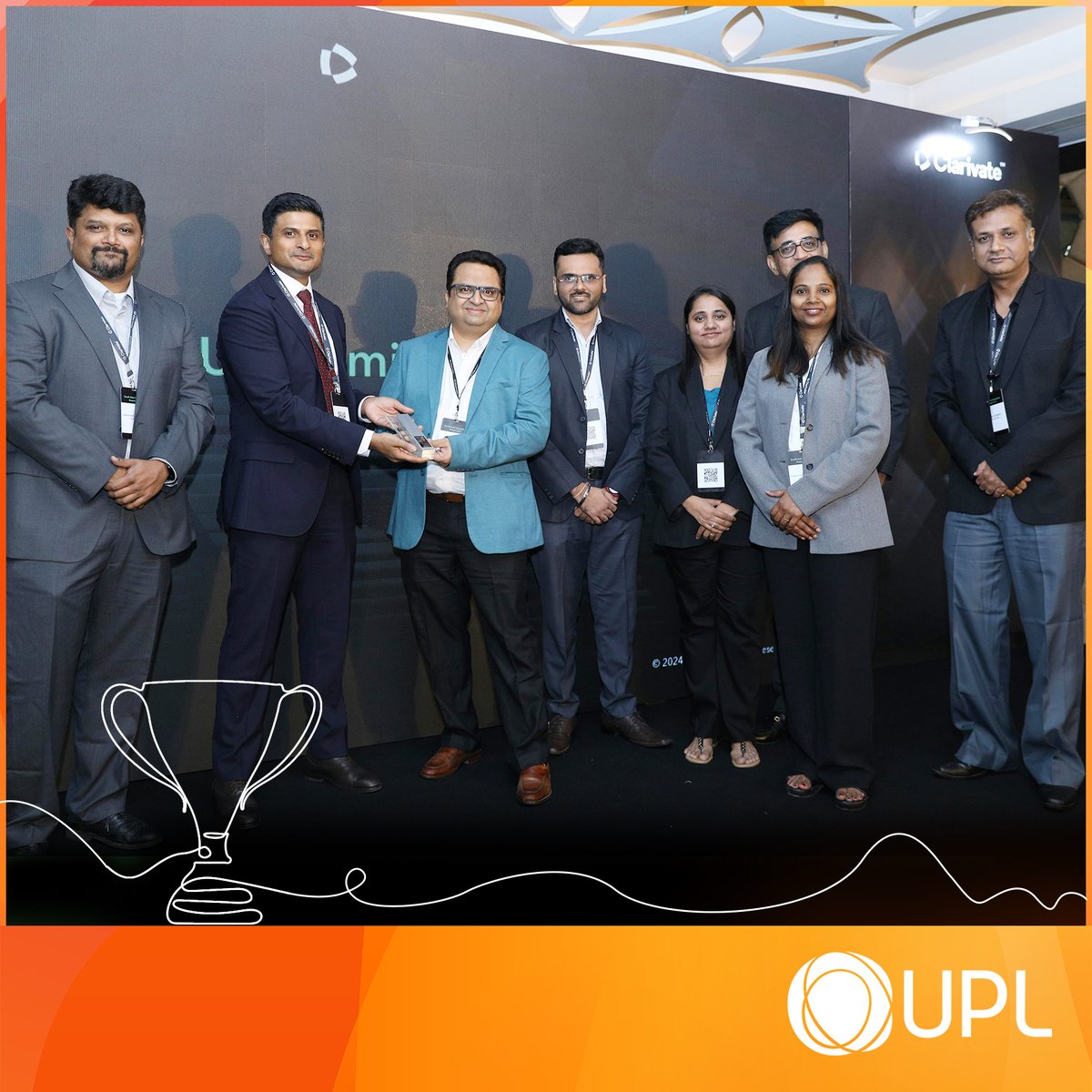 We are thrilled to announce that UPL Ltd has once again been distinguished at the Clarivate South Asia Innovation Award 2024, winning in the Agribusiness category for the 4th consecutive year. It's a testament to our innovation & commitment to pioneering agricultural solutions.