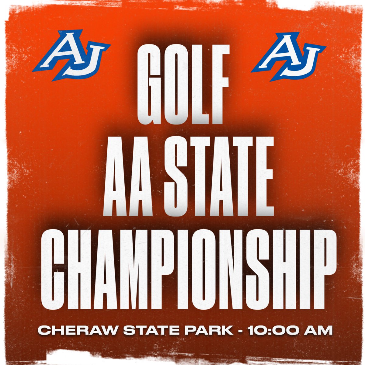 AJ Golf ..... Good luck to our boys competing in the AA State Championship today in Cheraw at the Cheraw State Park Golf Course.

Results to follow later today.

#GoVols