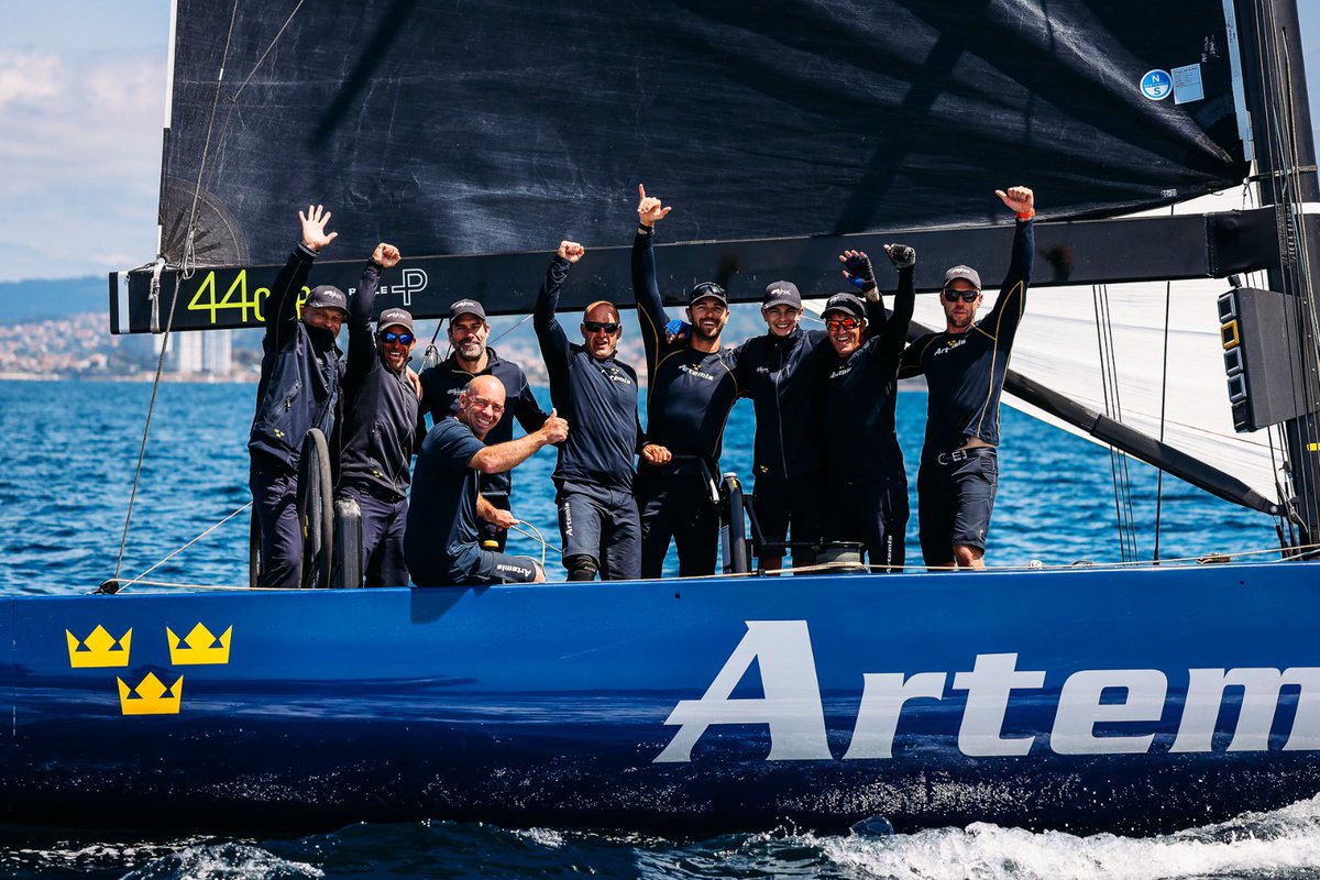 #44Cup ⛵ 1ère victoire en 8 ans pour Artemis Racing 🧭 🔗 bit.ly/4anEyw2 #Yachtclubmonaco #Regate #YCMsailors #Voile #44Cup