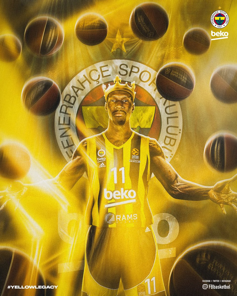 Oyuncumuz Nigel Hayes-Davis, @EuroLeague’de sezonun en iyi 5’inde! ✨

Congrats @NIGEL_HAYES! 👏

#YellowLegacy #EuroLeague