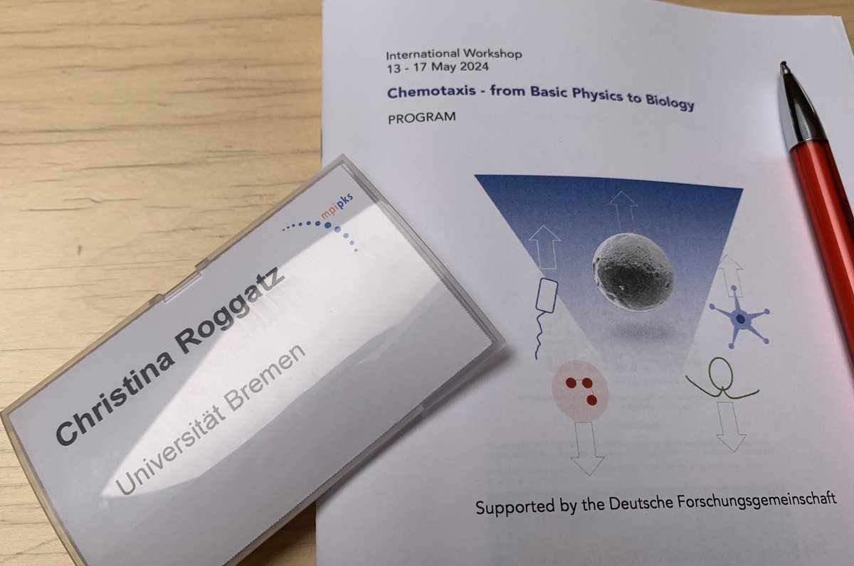 This week I #ShiftPerspective at the #CHEMT24, learning &amp; discussing all things #chemotaxis at the MPI for Physics of Complex Systems in Dresden. Thanks @JulianeSimmchen for the invitation, I’m really looking forward to the discussion &amp; contributing a public &amp; a scientific talk!