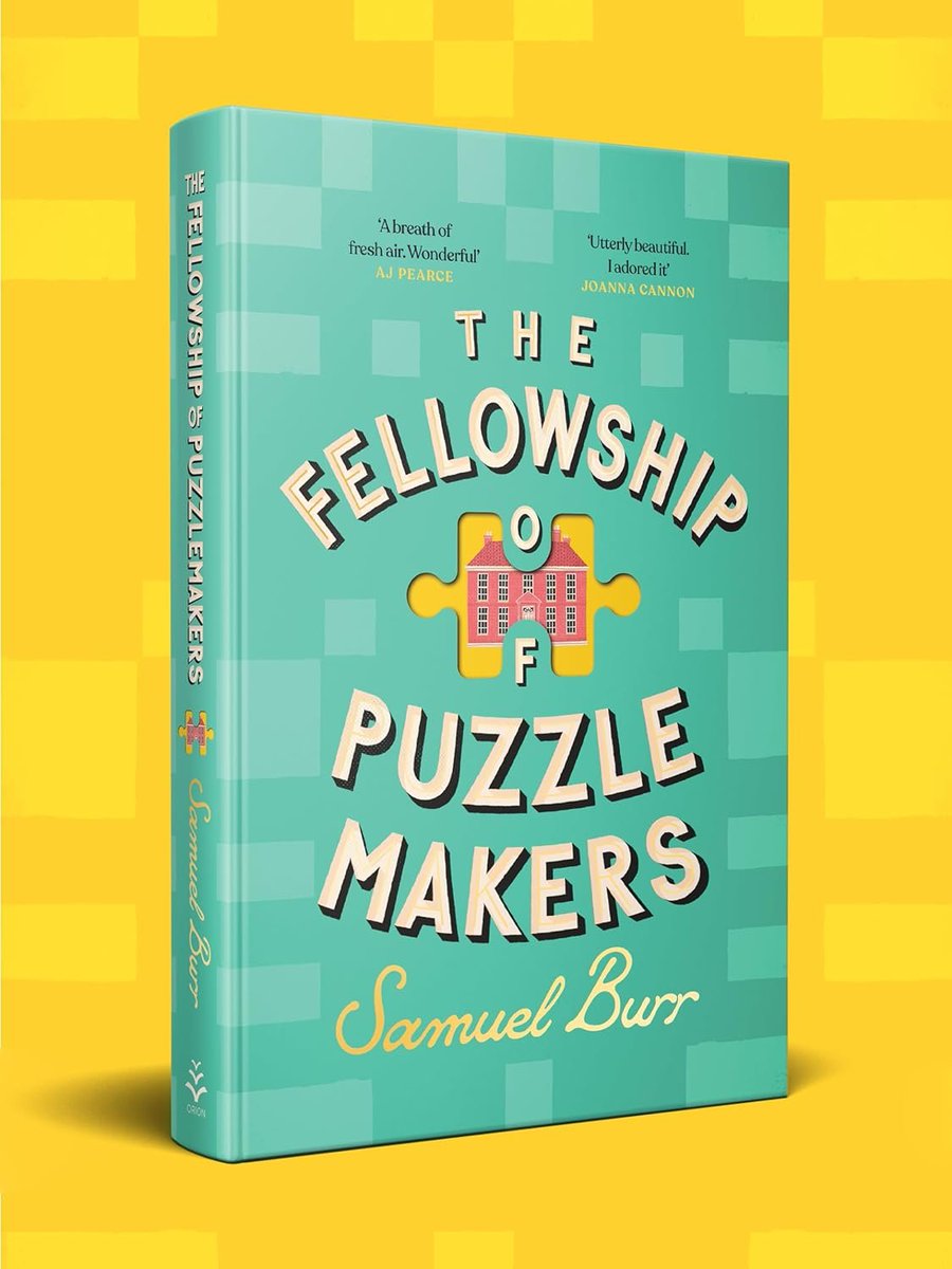 #BlogTour The Fellowship of Puzzlemakers - Samuel Burr …vegassingaboutbooksblog.wordpress.com/2024/05/13/blo… #TheFellowshipofPuzzlemakes @samuelburr @orionbooks #RandomThingsTours @AboutGassing