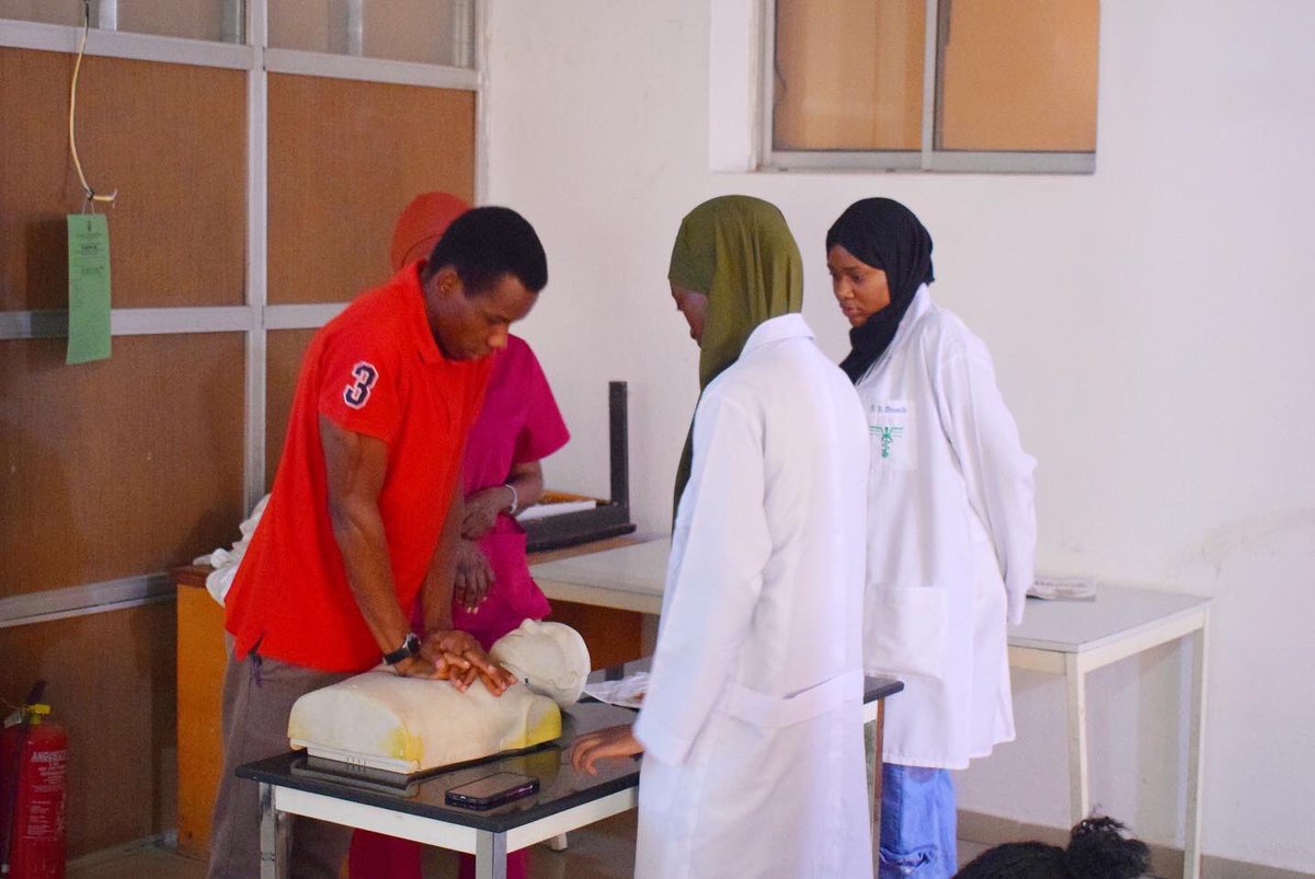 Vmed2023's tweet photo. Empowering hands, saving lives: Our recent Basic Life Support training in action. https://t.co/qSHZxemkj6