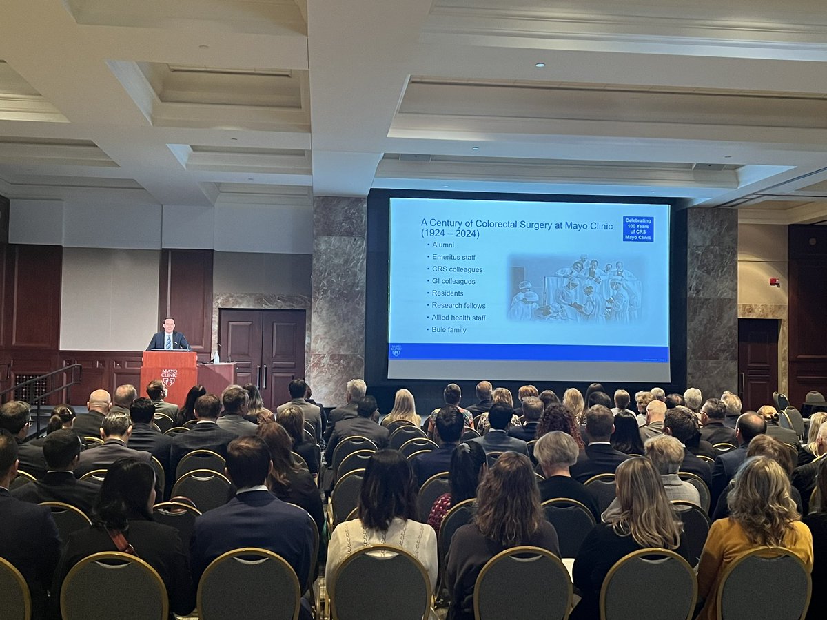 Sherief Shawki, MD, FACS, FASCRS (@sheriefshawkimd) on Twitter photo <a href="/EricDozoisMD/">Eric J. Dozois</a> kicks off the 100 yr celebration of our CRS division <a href="/MayoClinicSurg/">Mayo Clinic Department of Surgery</a> story of CRS specialization, huge history. <a href="/DrDavidLarson/">David Larson, MD MBA</a> <a href="/NPMcKenna/">Nicholas McKenna</a> <a href="/DrAbarcaRendon/">Francisco Abarca Rendon M.D.</a> <a href="/EricDozoisMD/">Eric J. Dozois</a> kicks off the 100 yr celebration of our CRS division <a href="/MayoClinicSurg/">Mayo Clinic Department of Surgery</a> story of CRS specialization, huge history. <a href="/DrDavidLarson/">David Larson, MD MBA</a> <a href="/NPMcKenna/">Nicholas McKenna</a> <a href="/DrAbarcaRendon/">Francisco Abarca Rendon M.D.</a>