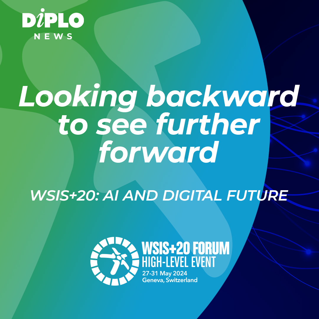 As we approach the WSIS+20 High-Level Event taking place in Geneva at the end of May, we invite you to explore our WSIS+20 process page on the Digital Watch Observatory ⬇️ dig.watch/processes/wsis… Get information about WSIS, its outcomes documents, and the related processes in