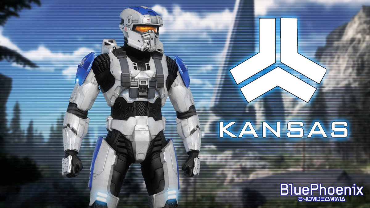'Agent Kansas' Just a quick and simple poster of my Red vs Blue Freelancer OC. Thank you, Rooster Teeth, for all the memories you've given us all over the past 21 years. #Halo #RedVsBlue #Blender