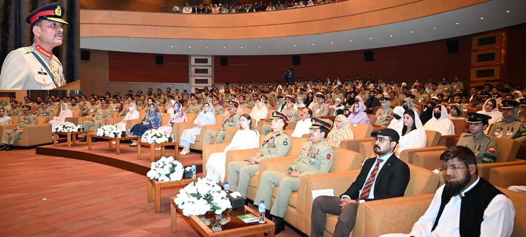 #GHQ Investiture ceremony was held at General Headquarters Rawalpindi. General Syed #AsimMunir, NI (M), Chief of Army Staff (COAS) conferred military awards upon Army personnel for their acts of gallantry during operations and meritorious services rendered to the nation.

A large