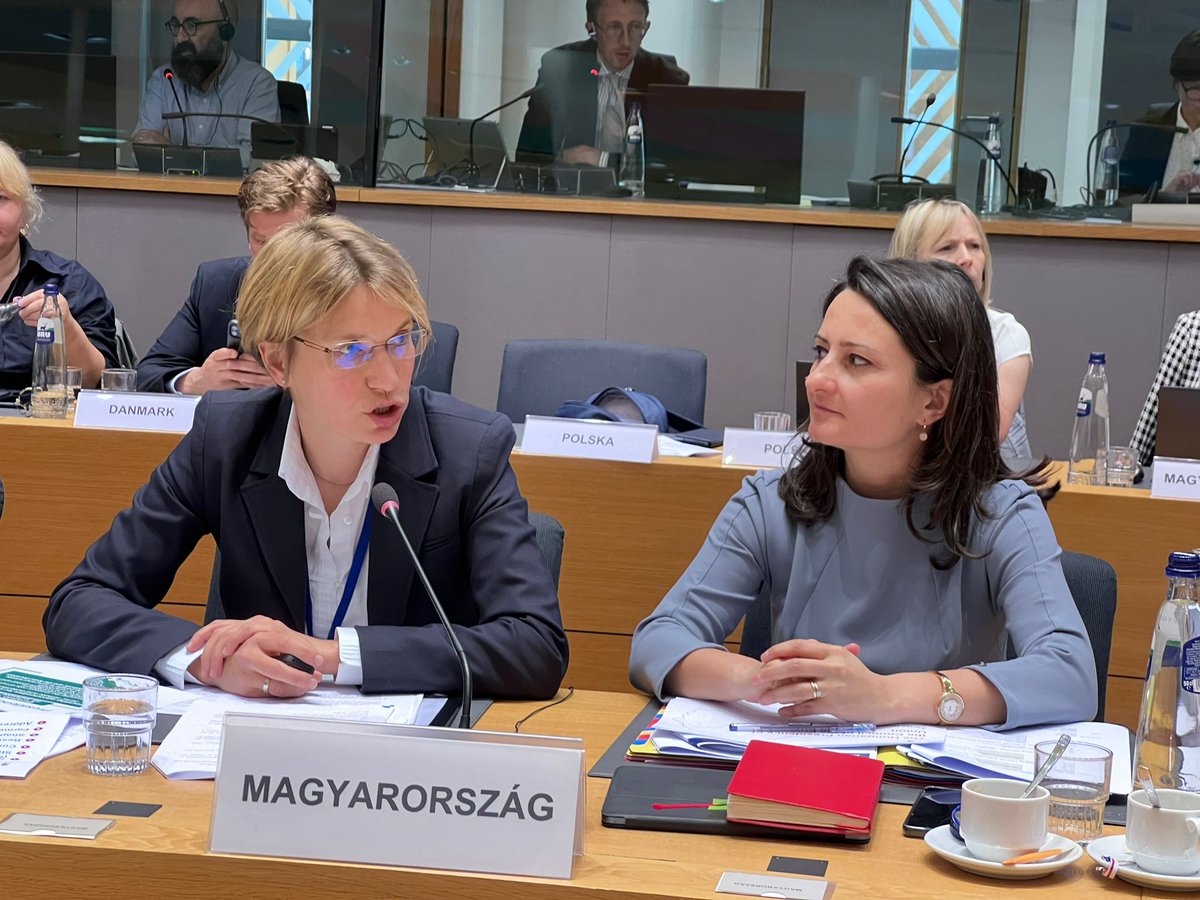 Minister of State Ágnes Hornung emphasized the importance of meaningful #youthparticipation in decision-making processes at today's #EYCS meeting. A top priority for #HU2024EU is ensuring rural youth are actively included.