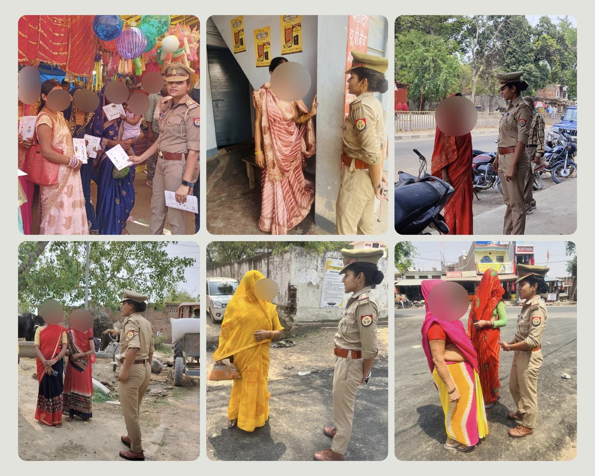 पुलिस उपायुक्त यमुनानगर के पर्यवेक्षण मे मिशन #शक्ति_दीदी अभियान के तहत महिला सशक्तिकरण हेतु जोन के थानों द्वारा क्षेत्र में चौपाल लगाकर,स्कूलों,सार्वजनिक स्थानों पर जाकर महिलाओं/बालिकाओं को अभियान की जानकारी देकर जागरूक किया गया। #ShePoweredUPP #WomenEmpowerment #MissionShakti