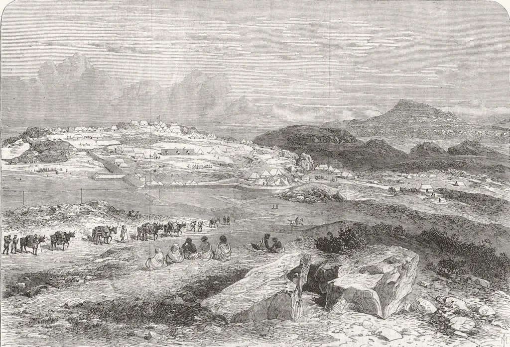 The entrenched position of Adigrat, Tigray, Abyssinia 1868. The Illustrated London News. 

ሱር ዝሰደደ መርገጺ ዓዲግራት፡ ትግራይ፡ ኣቢሲንያ 1868. ዘ ኢልስትሬትድ ለንደን ኒውስ:: 

#tigray #Abyssinia #oldpaintings