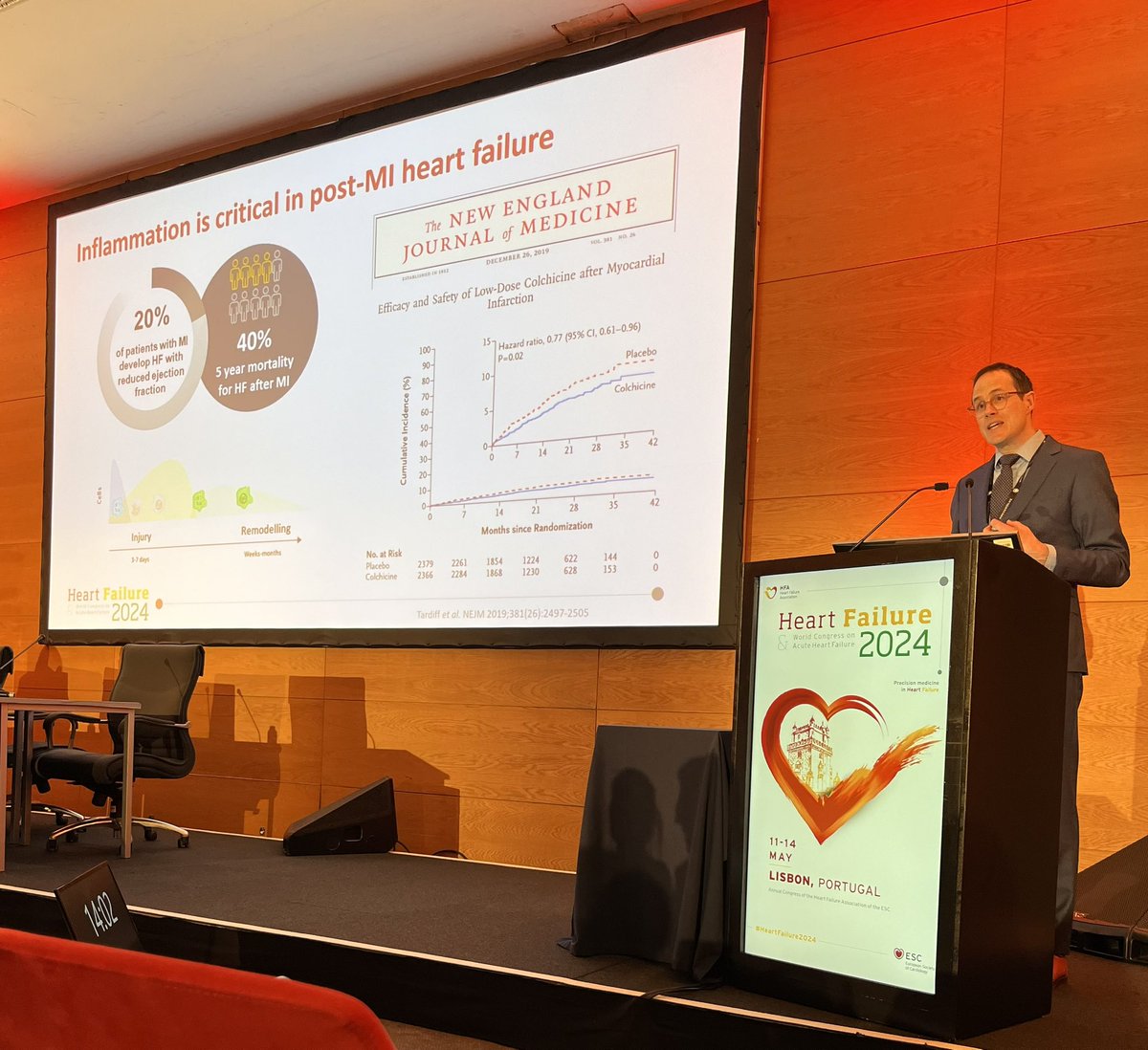 It was a pleasure to talk about #clonalhaematopoiesis at #HFA2024 - thank you for the invite 🧬🫀. @HFA_President 
@_antocannata @Matt_JR_Sadler @FulyeArg @ab_barth_HFA