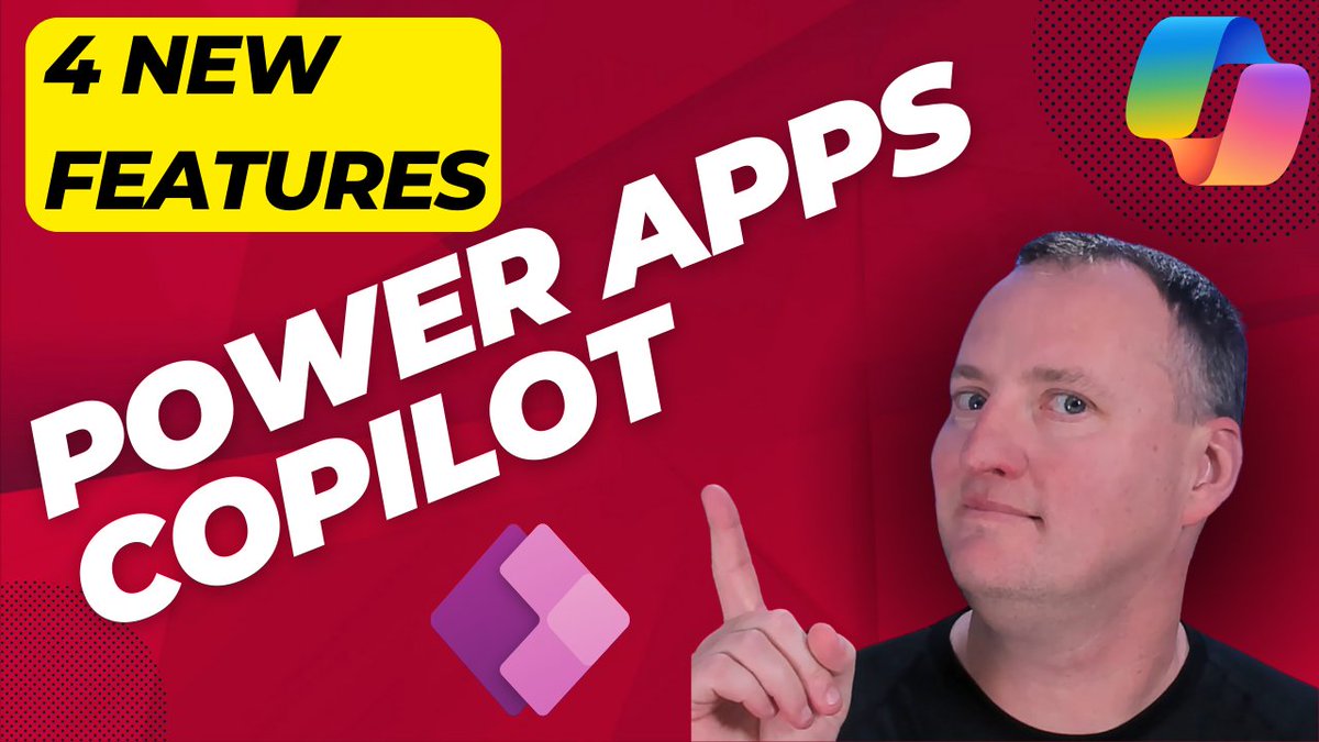 4 New Copilot features in Power Apps to make your life easier! Explain code, write code from comments, better ideas, and Bing Search Integrated! youtu.be/Yy8U4UmXtNk