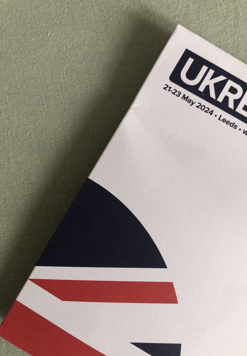 Yay! #ukreiif I’m coming for you (and sorry to decline all those CDW invites).