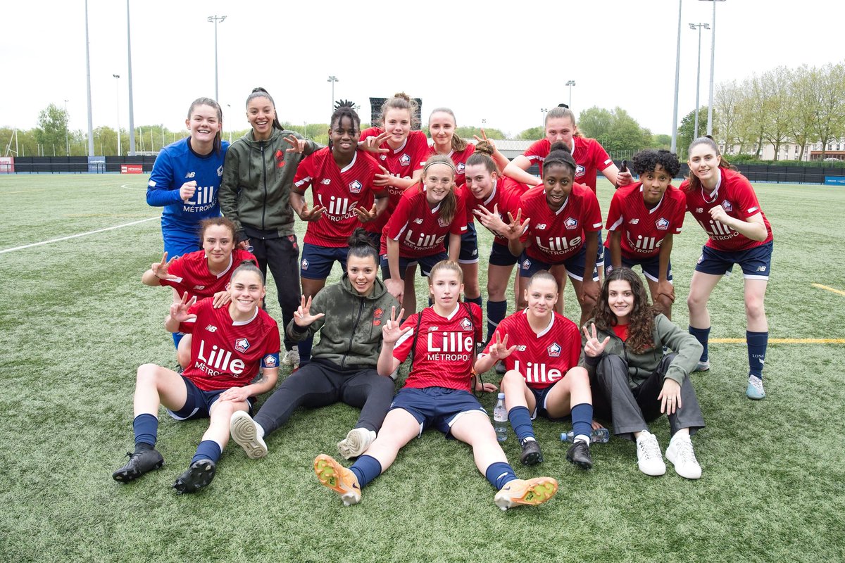 Grâce à sa victoire ce dimanche face à Maubeuge (1-3), la réserve du LOSC est 𝐜𝐡𝐚𝐦𝐩𝐢𝐨𝐧𝐧𝐞 𝐝𝐞 𝐑𝟏 ! 🤩

Félicitations les filles 👏