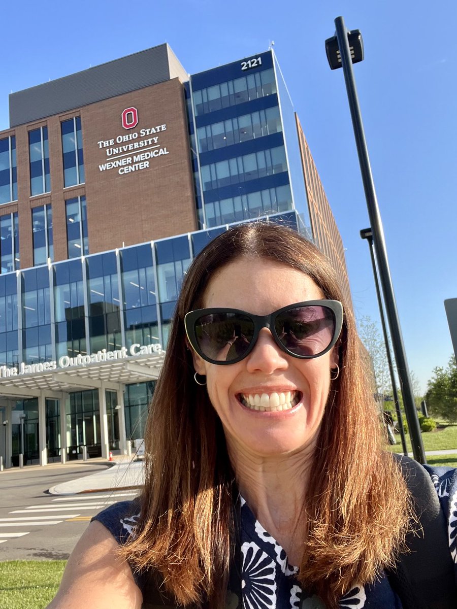 Happy Monday! #walktowork ⁦@OSUWexMed⁩ ⁦@OSUCCC_James⁩ ⁦@OSUHematology⁩ #nursepractitioner #research #stigma #hiv #addiction #lymphoma