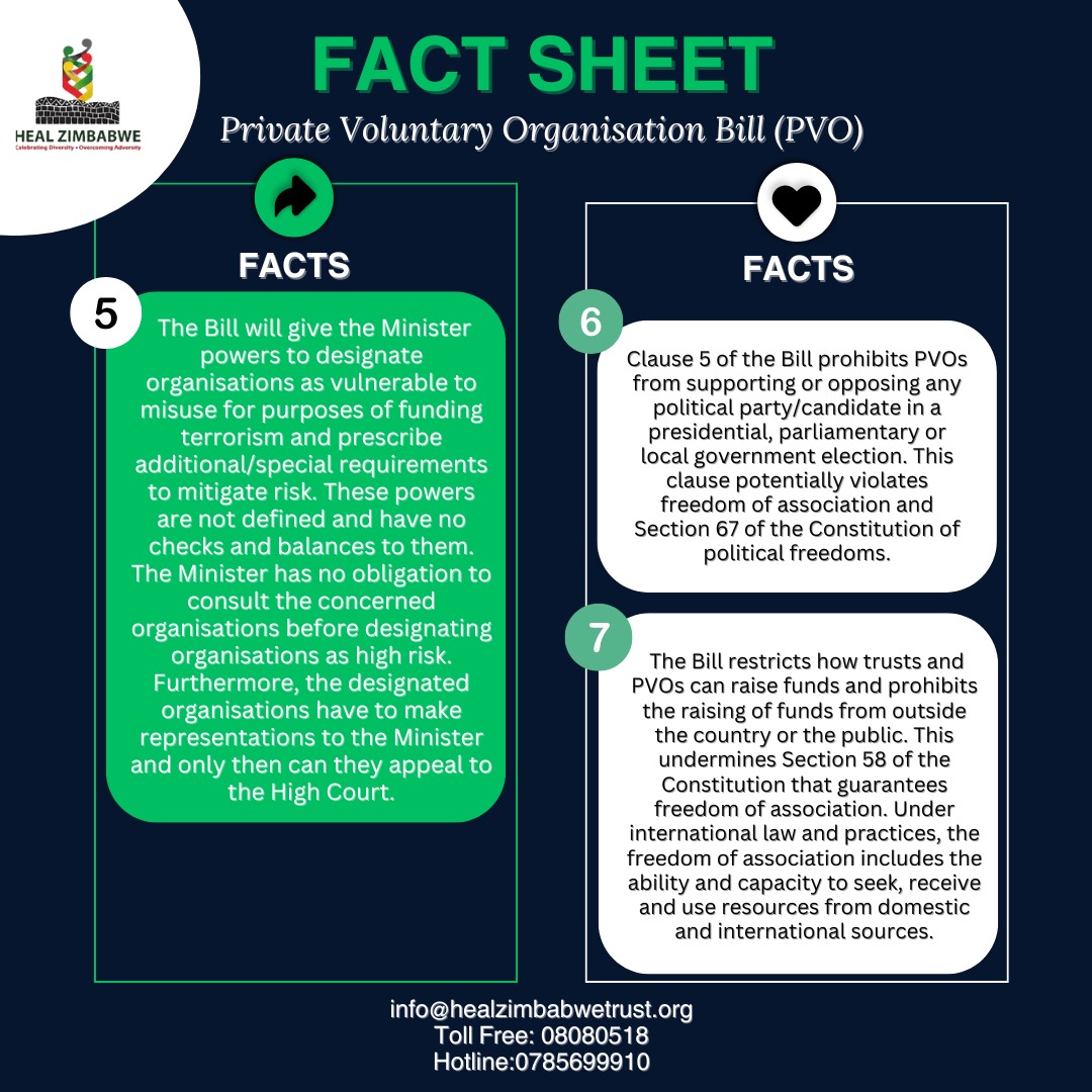 The PVO Amendment Bill is an affront to Constitutionalism and international law. It is an attempt to shut down civic and democratic space in Zimbabwe. We urge citizens to reject the Bill in the ongoing hearings. #StopThePVOBill