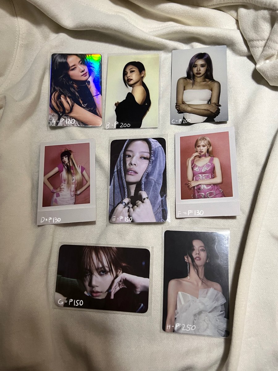 soleil_pcs's tweet photo. ☁️ ‧₊˚  wts  lfb  ph  ⋆ ˚｡⋆୨୧˚
— #soleilsales

   ꔫ blackpink photocards 🩰
⟡ payo
⟡ onhand
⟡ Gcash / Bank transfer 
⟡ Mod : lalamove / 
⟡ Free pf
⟡ mint condi

dm/reply to claim ◡̈
🖇️Help rt please! https://t.co/sdF654Igmh