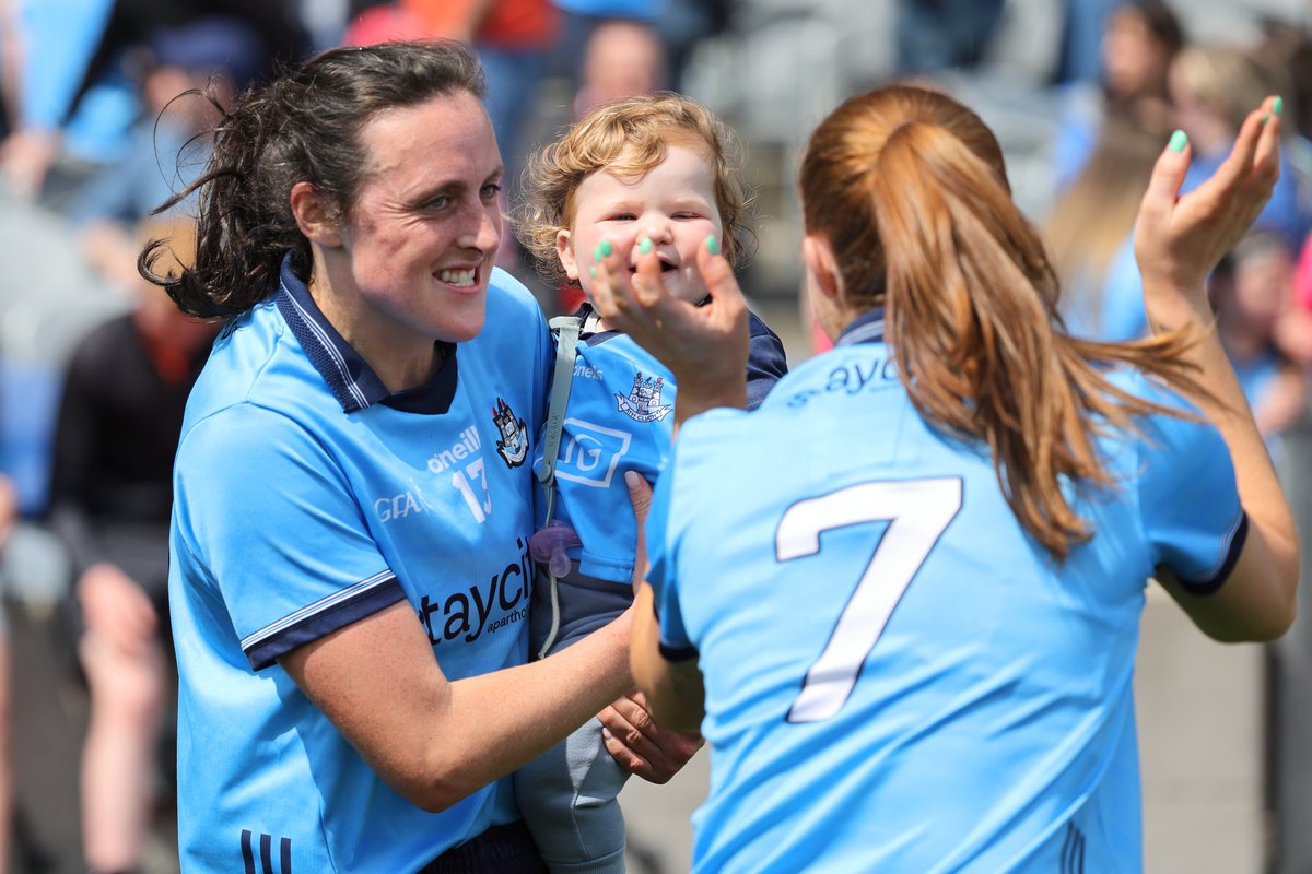 ACTION PICS - The full gallery of images from Sundays TG4 @LeinsterLGFA SFC final between Dublin & Meath are now available to view on the website of our official photographer @MauriceGrehan mauricegrehanphotography.com #UpTheDubs #COYGIB #DublinLGFA
