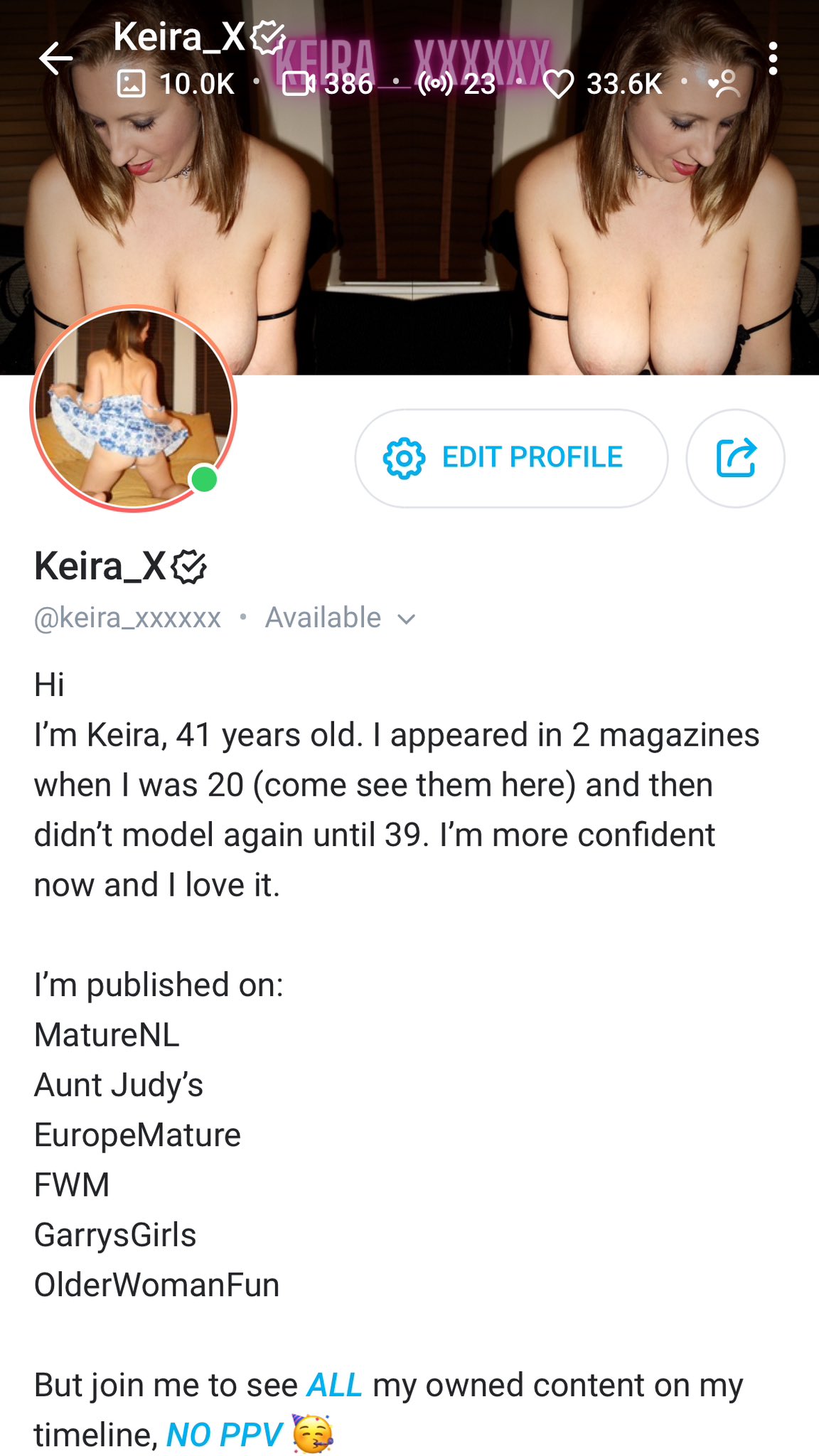 Keira_xxxxxx - No PPV OF on X: My 10000th image has been added 🥳 I bet  theres nowhere else youd find such content for 7.99 🤔 Come see why Im  genuinely top