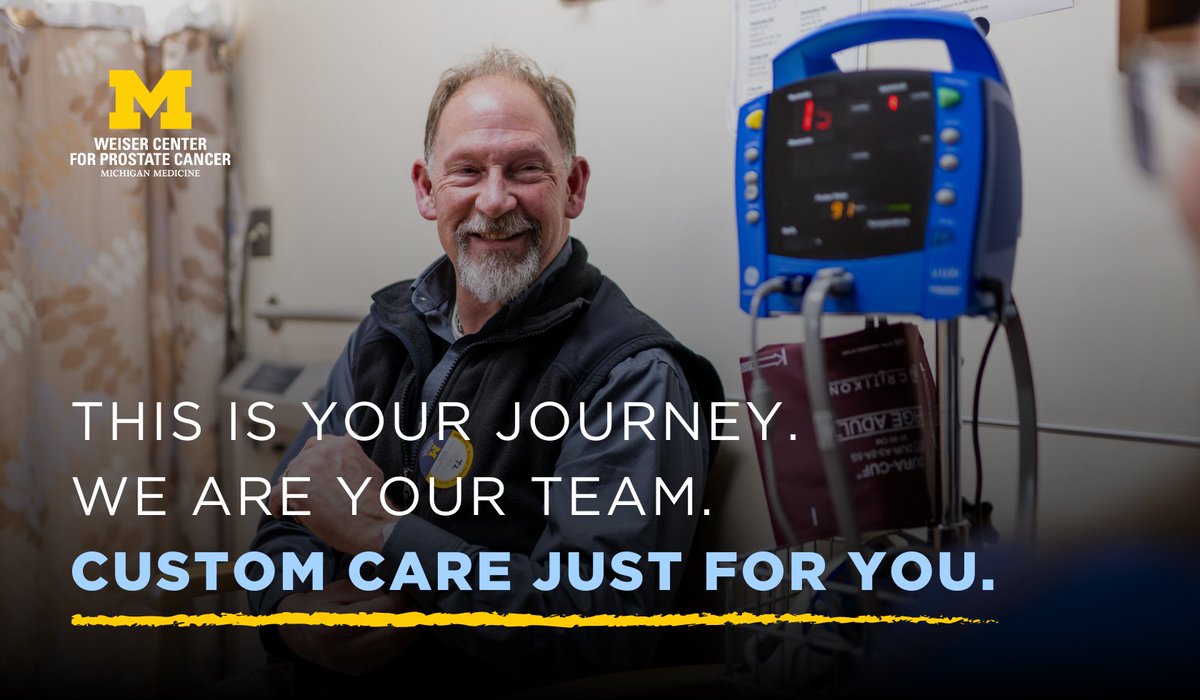 At the Weiser Center for Prostate Cancer, every patient's journey is unique. We tailor care plans that respect your individual needs and values. #Patientfirst care is our goal, visit: weiserprostatecancer.org #WeiserProstateCancer #ProstateCancer