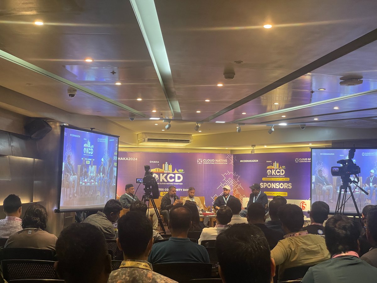 AppsCodeHQ's tweet photo. Great energy at .@kcddhaka !
It was a fantastic event filled with learning, collaboration, and a lot of excitement around Kubernetes. We were delighted to feature .@KubeDB, and received overwhelming feedback.
Massive thanks to the organizers for such a fantastic event!
#AppsCode https://t.co/m3fQc2TWAn