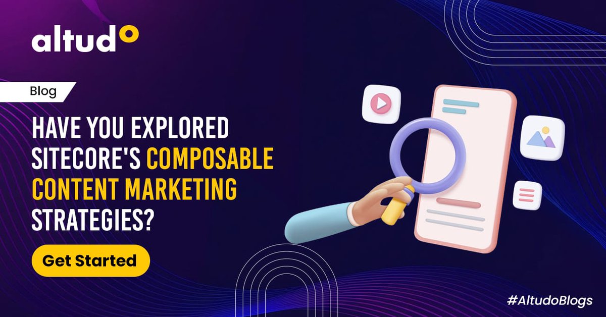 Have you tried #ComposableContent marketing to better #Personalization? It helps brands tailor #CX for every customer. Get insights: altudo.co/insights/blogs…

#ContentManagement #Content #Sitecore #SitecorePartner #AltudoBlogs