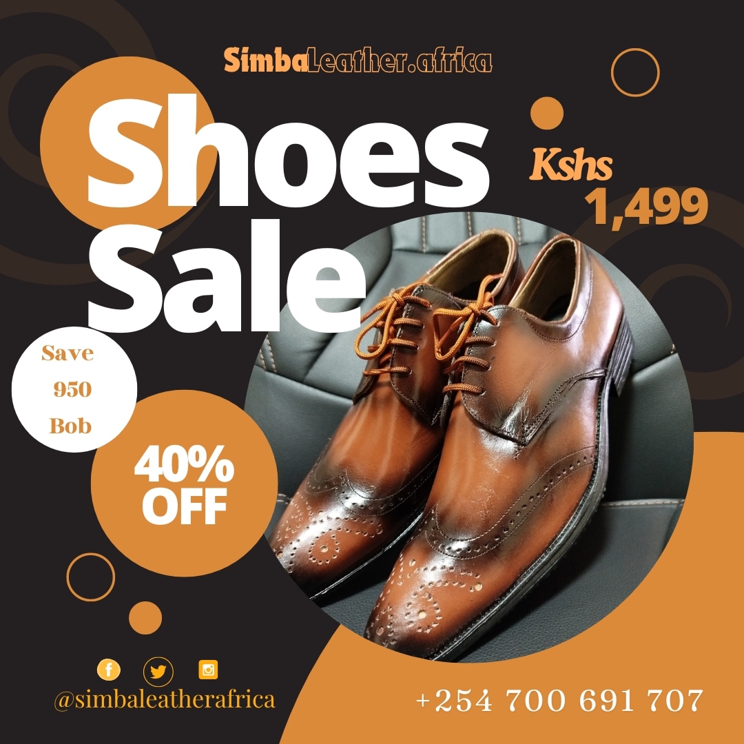 @WilliamsRuto Men's club ♣
Alafu tuko na offers on our #clearancesale (40%off) for pure leather men's shoes.
Kujieni na 1500 tukupatie kiatu na change 😂

🤙 0700691707 or 0737 862 860

#KenyanLeather #Handcrafted #madeinkenya #buyKenya #buildKenya