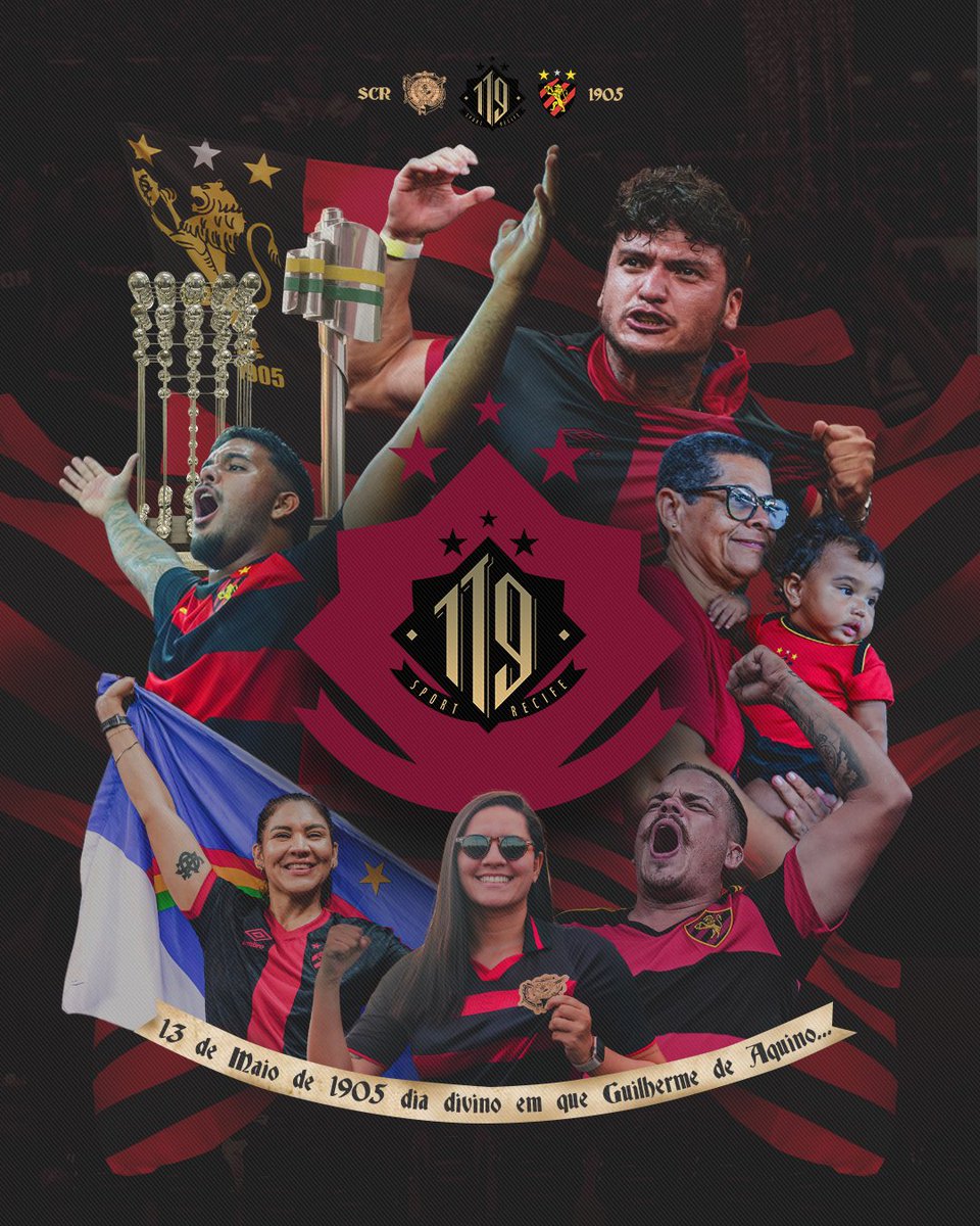 sportrecife's tweet photo. Uma paixão avassaladora e um sentimento inexplicável: como é bom ser Sport Club do Recife. Jamais nos comparem! 👑 #DiaDivino #Sport119 https://t.co/UJXLqfGi71