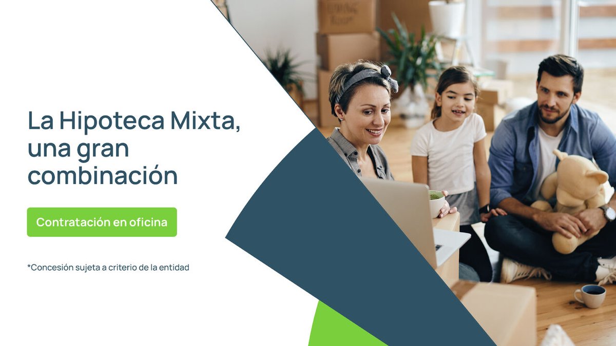 🔔 ¿Aún no conoces las ventajas de nuestra Hipoteca Mixta? 🏡 Además, contratando productos y servicios de Unicaja, tendrás acceso a una bonificación. 📌 Infórmate aquí ℹ️ ubco.ly/3P0SvsW #publi 👇