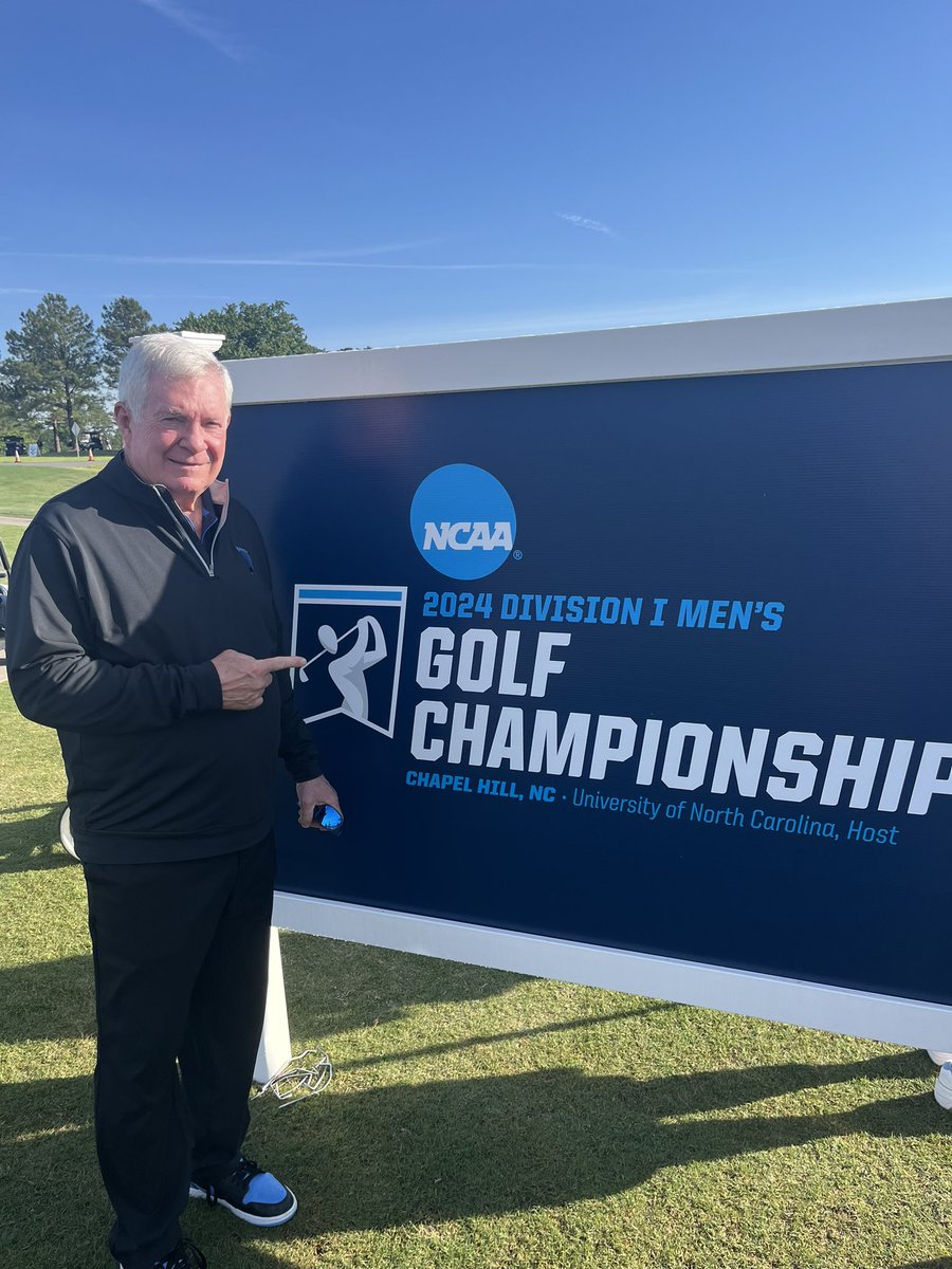 Good luck to our ACC Champion Men’s Golf Team in the NCAA Regionals at Finley. Pop over and support our Tar Heels if you’re in the area. #GoHeels