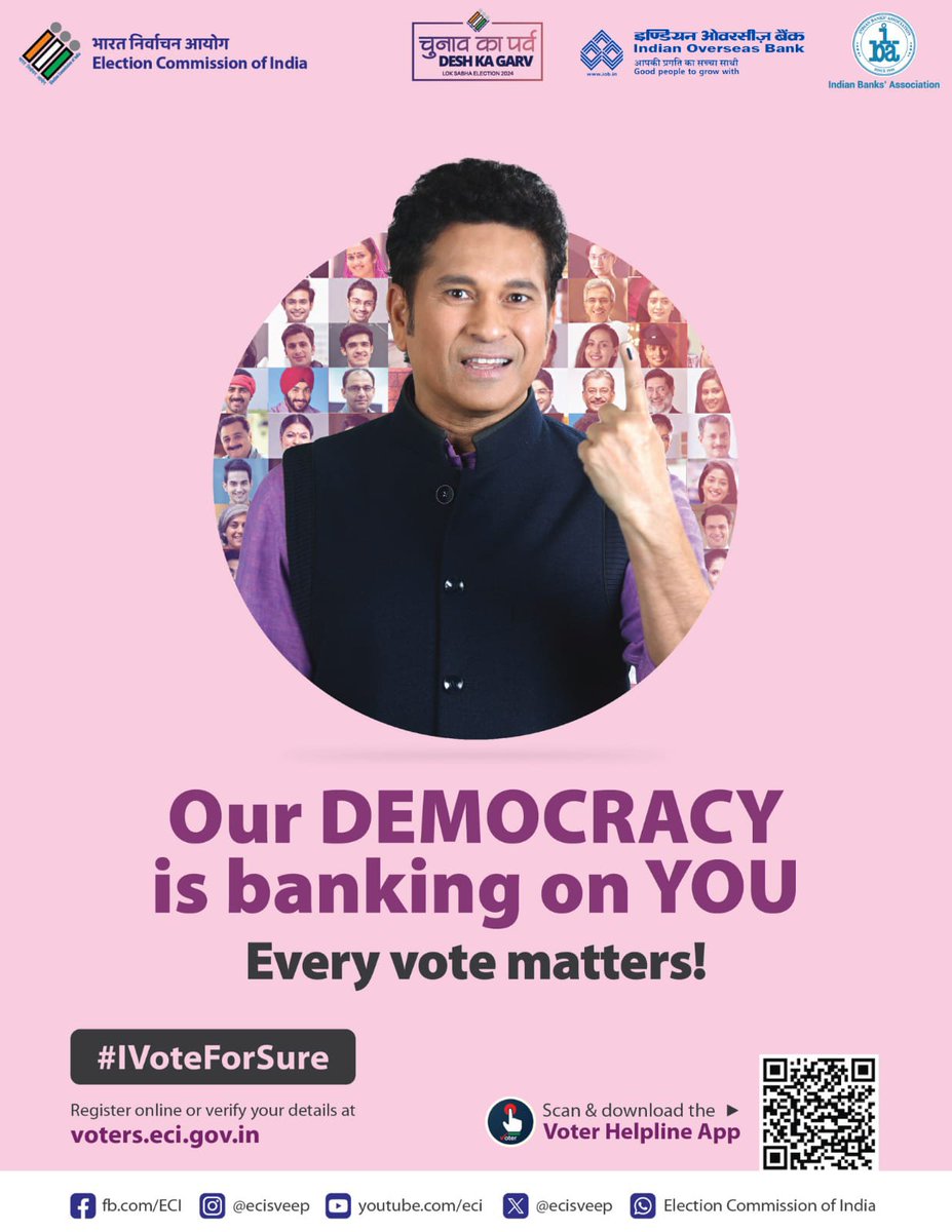 Shaping our future with each ballot cast. #voters #elections #IOB #IndianOverseasBank #DFS #RBI