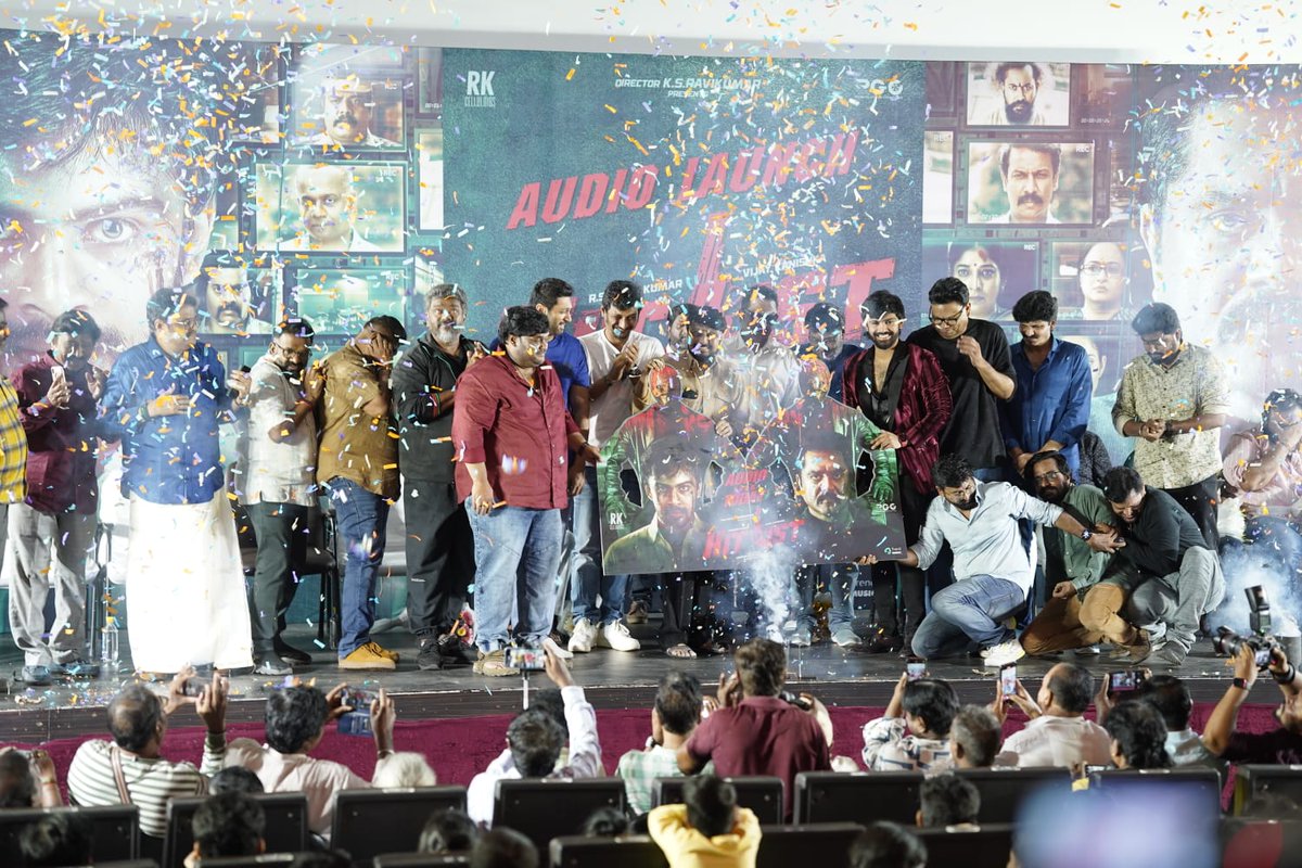 SSMusicTweet's tweet photo. Stalwarts from the industry graced the Audio Launch of #HitList that took place this morning.
#HitListAudioLaunch 💥
A @CSathyaOfficial Musical!
@realsarathkumar @kanvikraman #RKCelluloids @ksravikumardir @menongautham @thondankani @smruthi_venkat @Aishwaryadutta6 @Abinakshatra @RIAZtheboss @V4umedia_