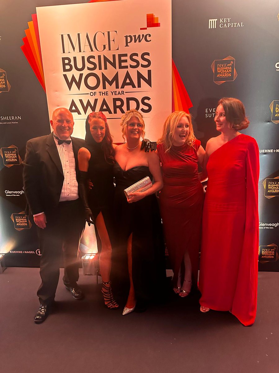 Our Managing Director, Caroline Byrne and the executive team celebrated her 'CEO of the Year' nomination at the IMAGE @PwCIreland Businesswoman of the Year Awards. Congratulations to all nominated and Caroline for her dedication and leadership! 

#womeninbusiness