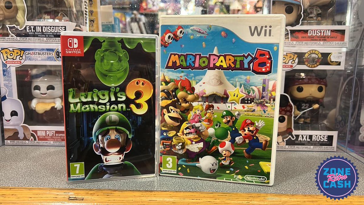 Arrivage 🤩🤩🤩 lot de jeux pour #nintendo3ds #wii et #NintendoSwich avec #LegendofZelda #OOT #ocarinaoftime #pokemon Y #marioparty8 et #luigismansion3