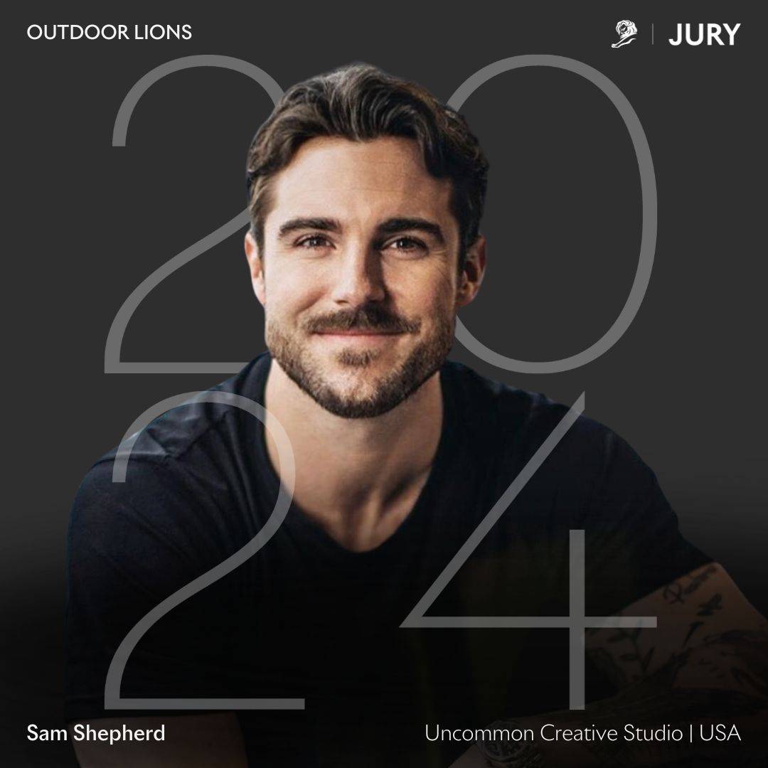 Uncommon NYC's CCO Sam Shepherd will be one of the  jurors at this year's @Cannes_Lions in Outdoor 🔥
.
You can see the rest of the Jurors here 👀⬇️ canneslions.com/awards/jury