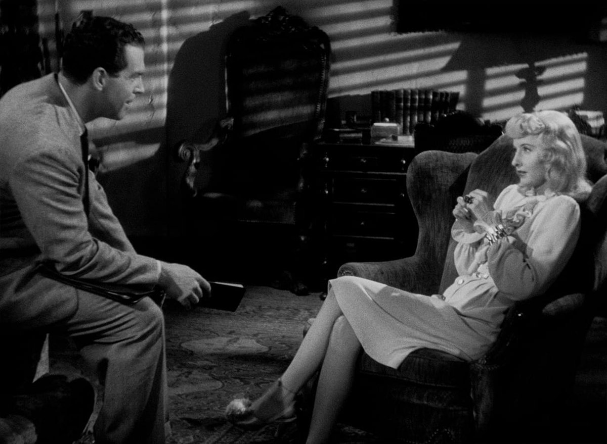 Double Indemnity (Criterion Collection) - Fred MacMurray and Barbara Stanwyck
Available Here: amzn.to/3Fv0TMh

Billy Wilder set the standard for film noir with this seductive adaptation of James M. Cain’s pulp novel
#barbarastanwyck
🎥📸❤️