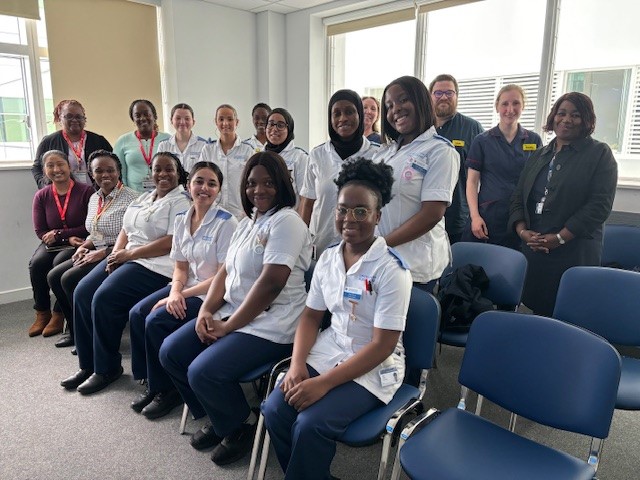 What a wonderful day meeting the incredible clinical instructor team from St. Augustine's School of Nursing Trinidad and Tobago @UWI_StAugustine . We hope you enjoyed your visit to and we look forward to keeping in touch. @UHB_SoN @MargaretGarbet6 @BCUNursingteam @UniBham_nursing
